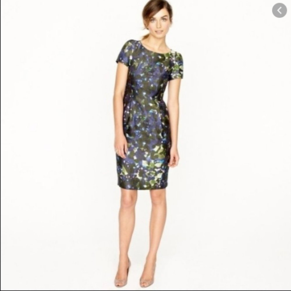 J.Crew Gardenshade Lillian Watercolor Dress